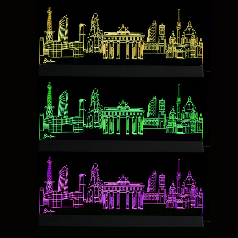 LED Skyline - Berlijn