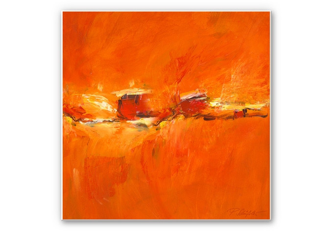 Tableau Forex - Schüßler - Composition in Orange