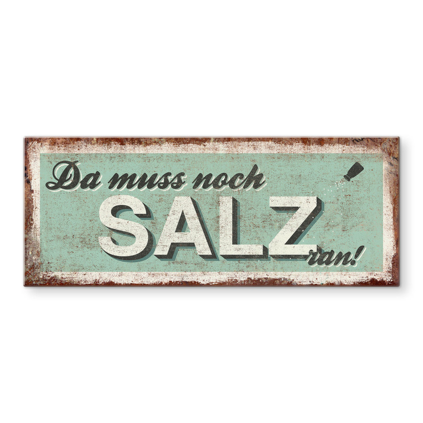 Stænkplade - Da muss noch Salz ran