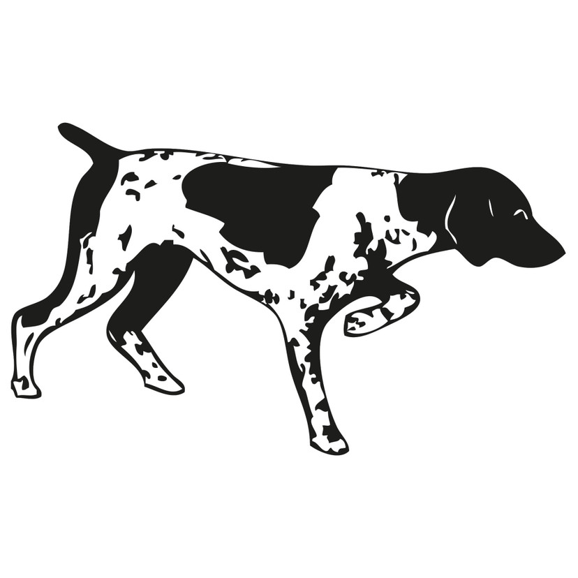 Wallsticker Jagthund 2