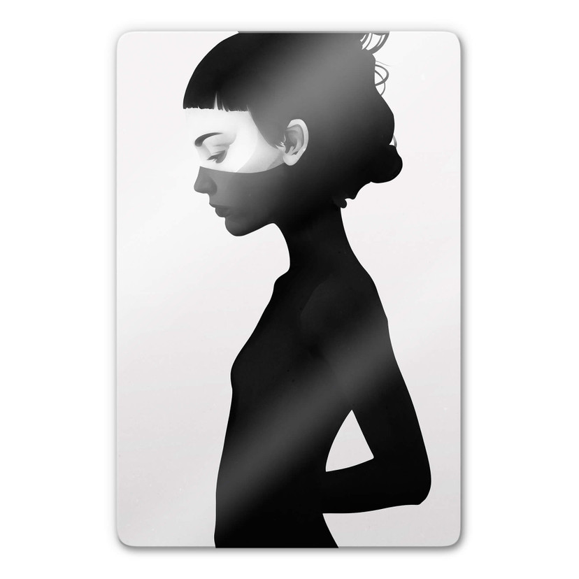 Tableau en verre Ireland - I am not here
