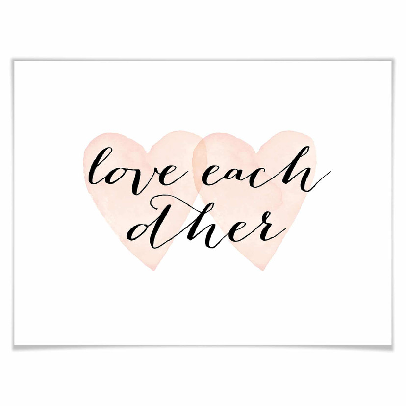 Plakat Confetti & Cream - Love each other