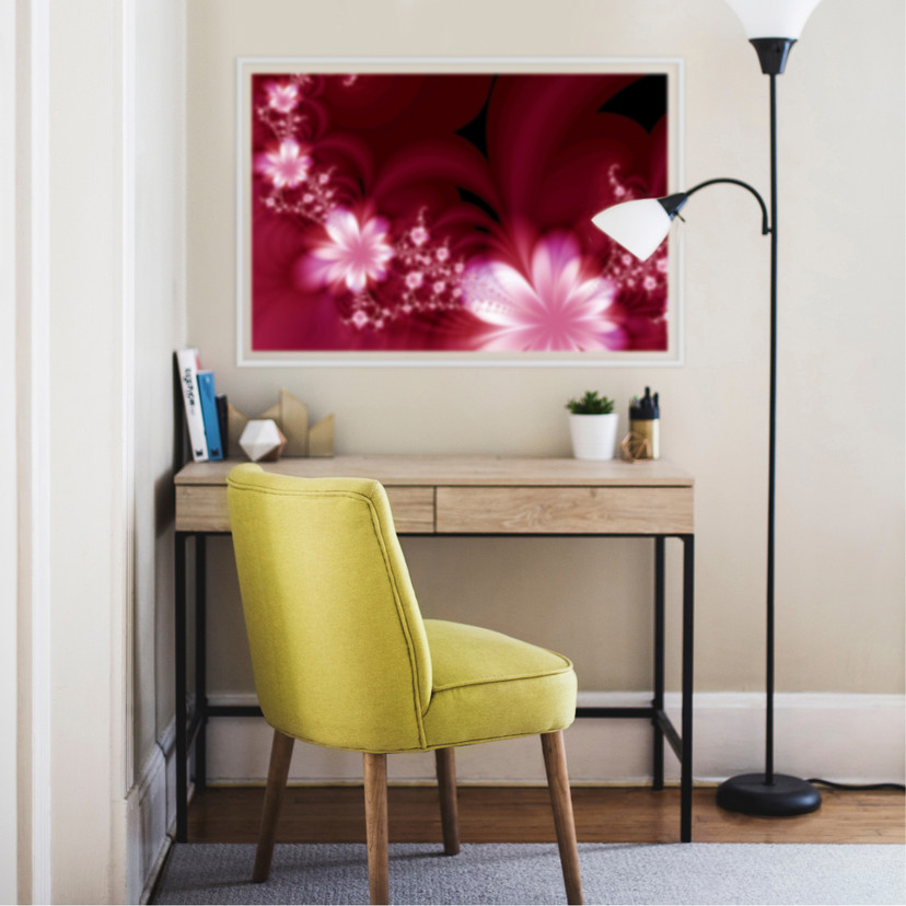 Poster autocollant - W - Effets