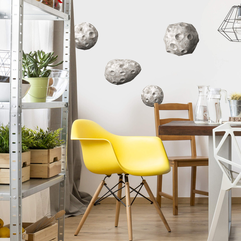 Wallsticker - Michel Agullo - Meteorit-sæt