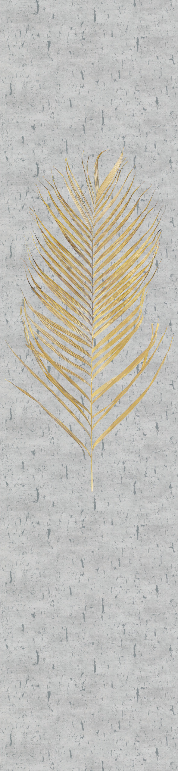 Non-woven tapet Naturlig Opulence Hvid grafik 3,30 x 0,70 cm