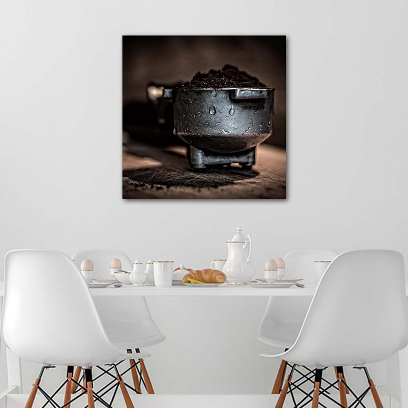 Canvasbillede, Malet kaffe