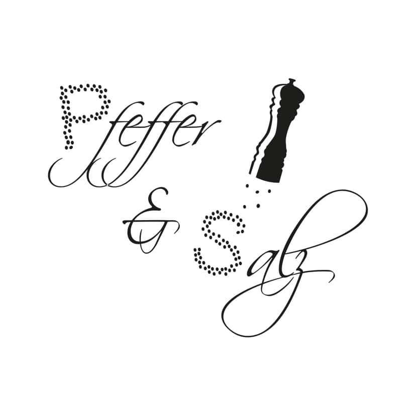 Wandtattoo Pfeffer & Salz