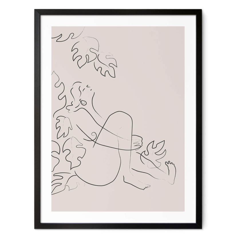 Poster 1X Studio - Nackte Frau in der Natur