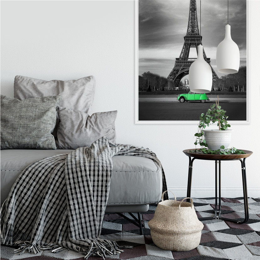 Zelfklevende Poster - La vie est Belle