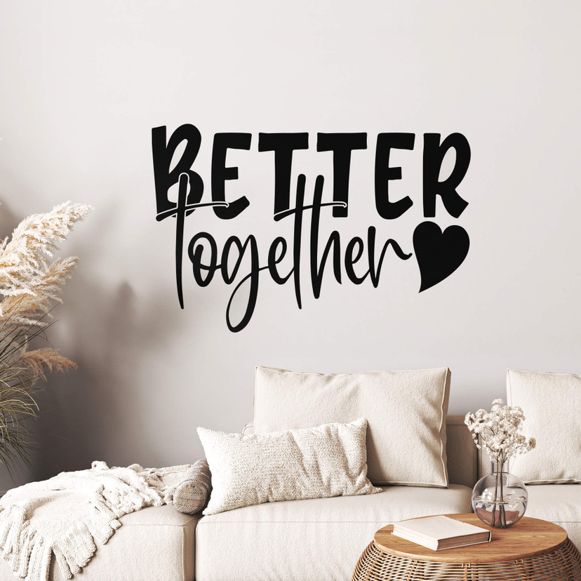 Wallsticker Better together