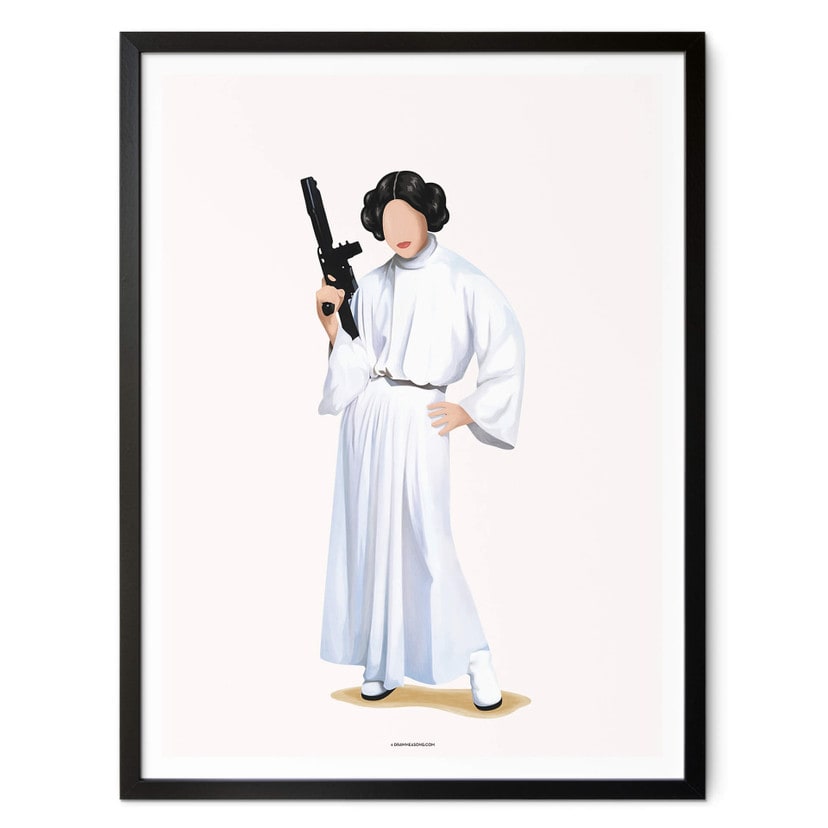 Plakat Tohmé - Leia