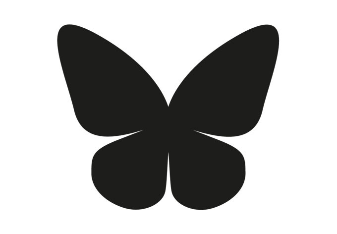 Sticker mural - Papillon 8