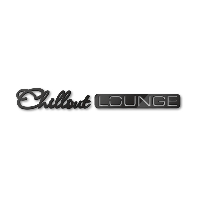 Litery akrylowe Chillout Lounge
