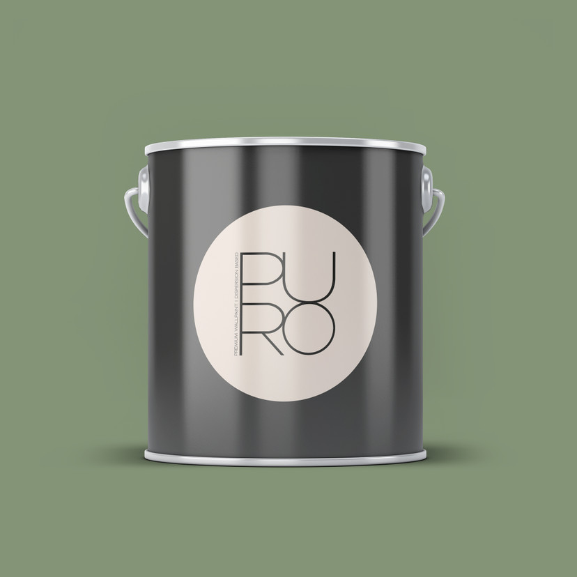 Farba do ścian i sufitów Premium zielona - Matowa farba do ścian wewnętrznych PURO c5003 sage green