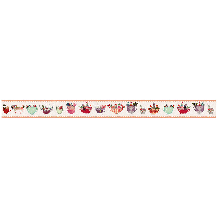 Behangrand zelfklevend Leffler - Dream Cups