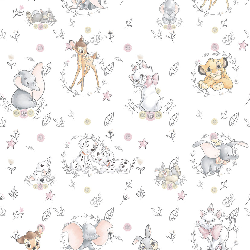 Non-woven tapet - Bedste venner - 200 x 280 cm