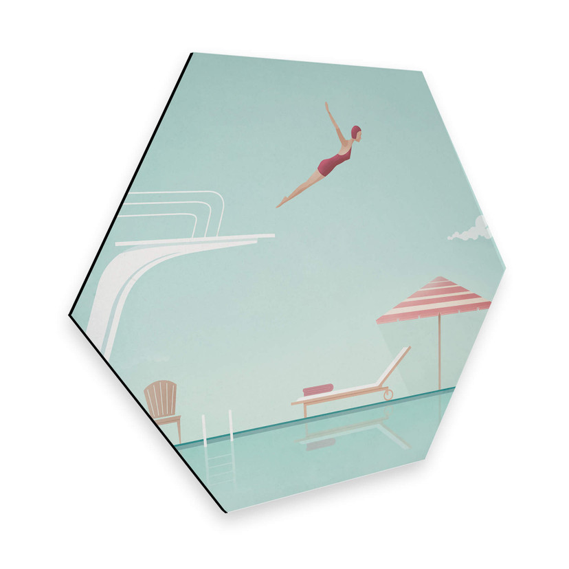 Hexagon - Ali-Dibond - Rivers - Côte d'Azur