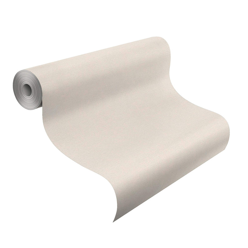 Rasch papier peint intissé, papier peint uni Salsa beige clair
