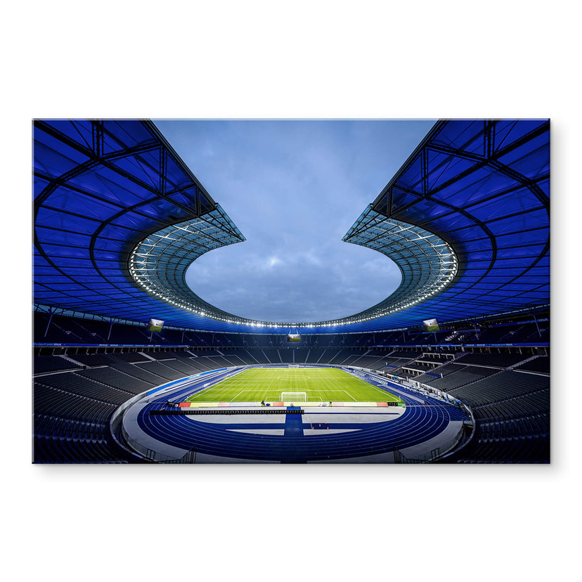 Acrylglasbild Hertha BSC Blaues Olympiastadion