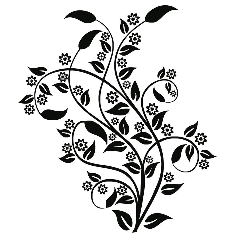 Wallsticker Blomster Drøm 2