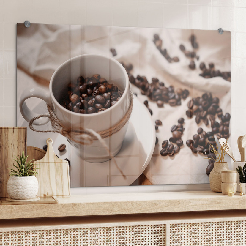 Stænkplade - Kaffebønner