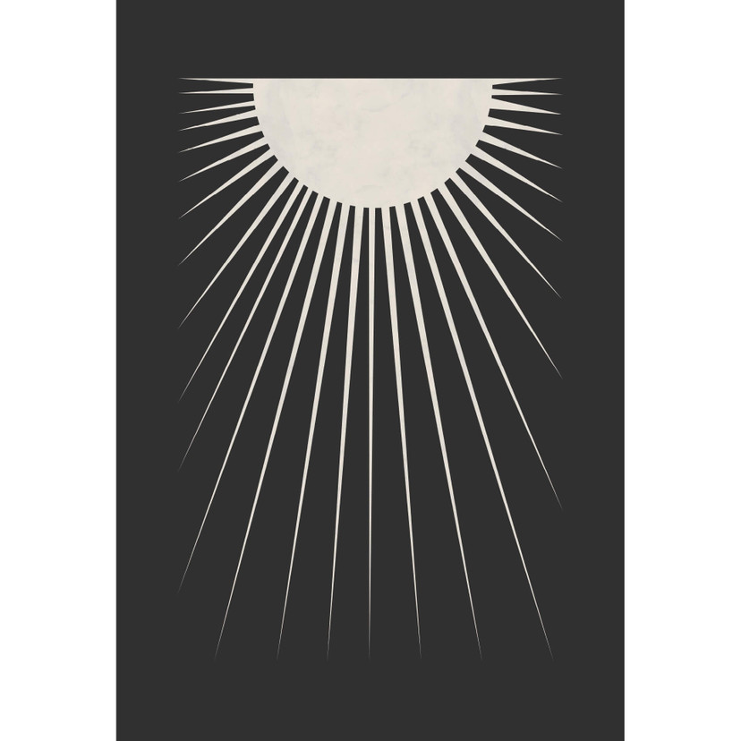 Orara Studio - Minimalistyczna fototapeta z księżycem