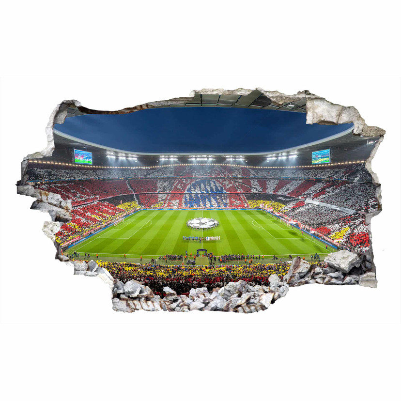3D Muursticker Bayern München - Immer weiter