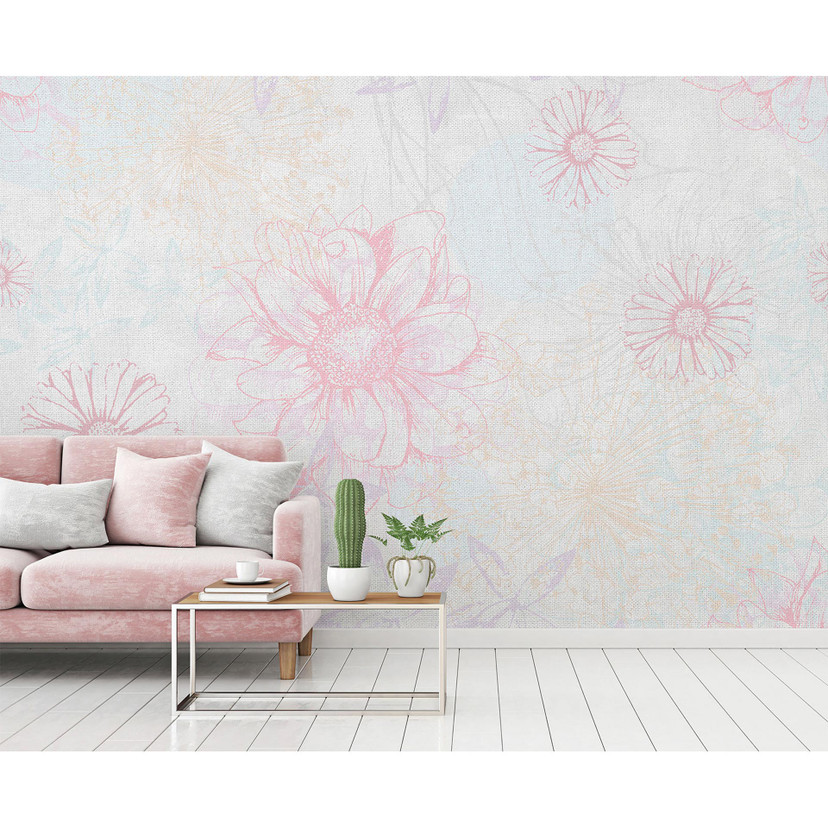 Architects Paper Papier peint photo Atelier 47 Flower Artwork Fleurs
