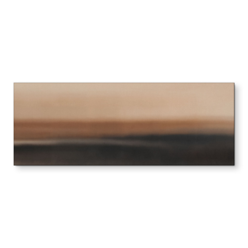 Wandbild Rotko Dawn - Warmer Horizont - Sir Edward x Grigory Gladarev - Alu-Dibond Panorama