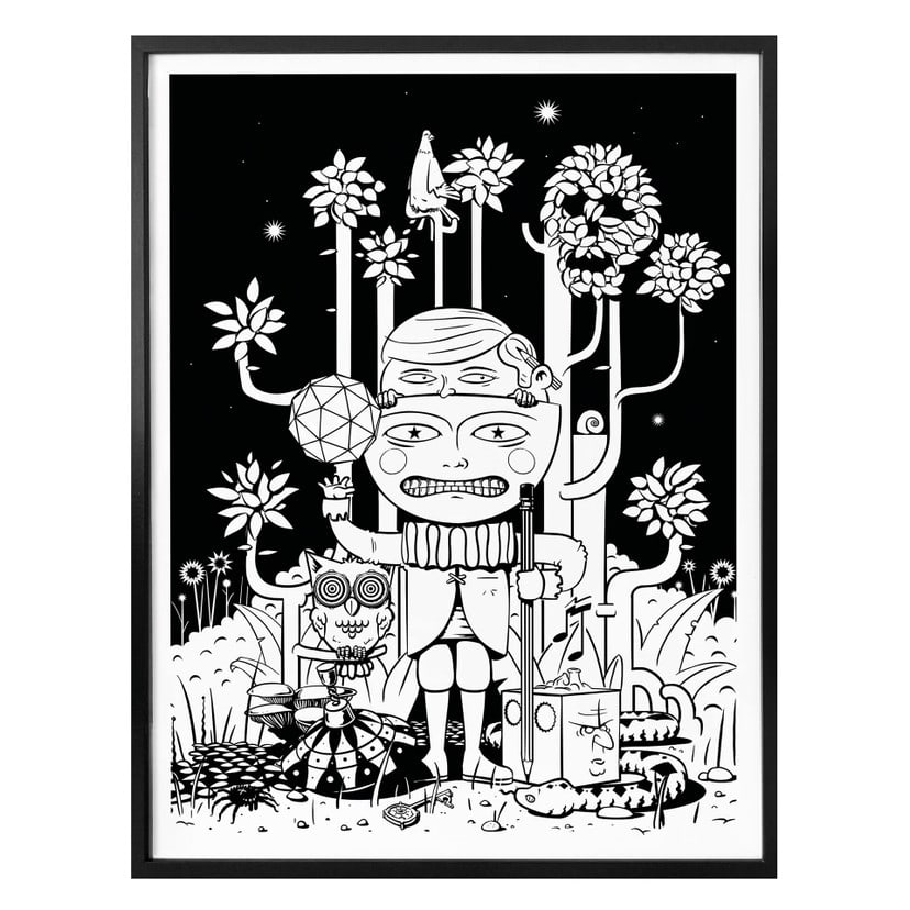 Plakat Drawstore - W lesie