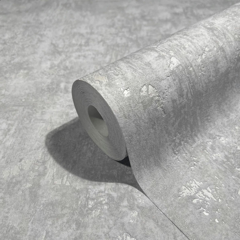 tekstureret tapet, non-woven tapet Novamur Jackie grå
