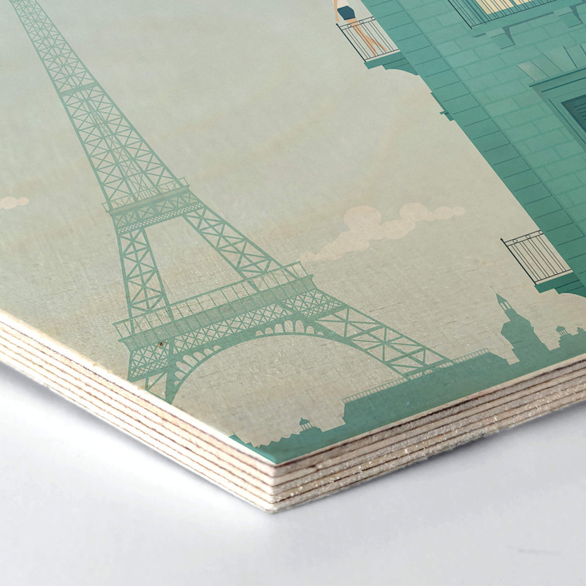 Hexagon Hout - Henry Rivers - Paris