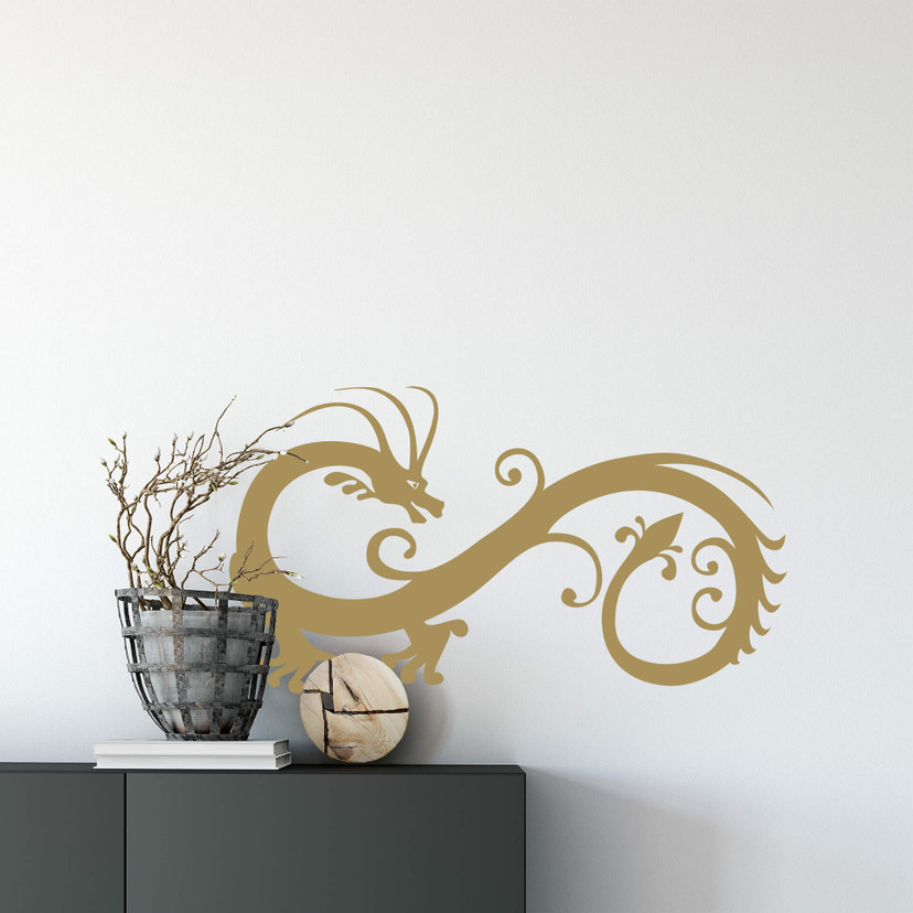 Wallsticker Tribal Drage