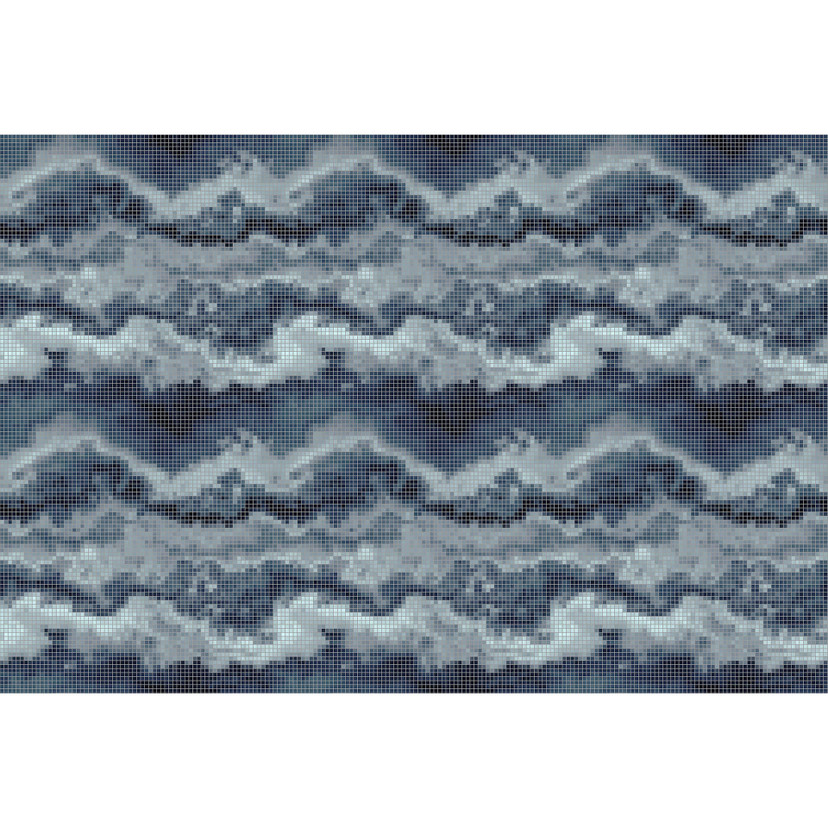 Livingwalls Fototapet Walls by Patel 2 mosaic 1
