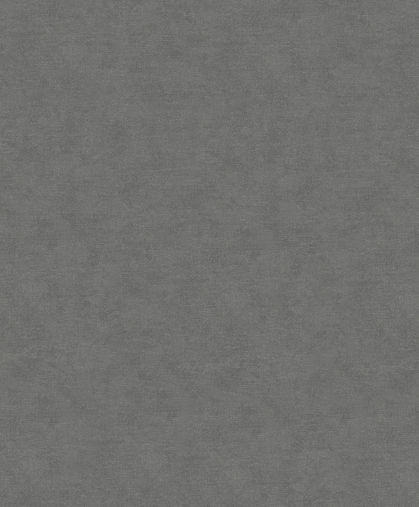 Non-woven tapet med moderne monokromt look og tekstur i ensfarvet grå