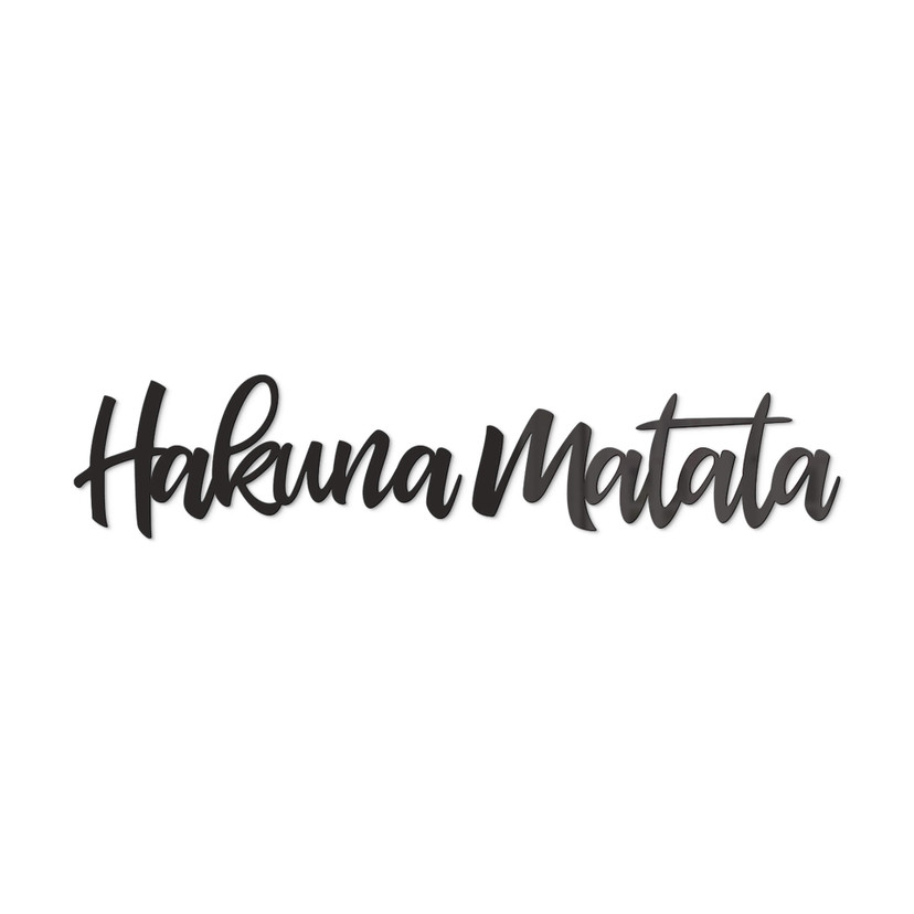 Litery akrylowe Hakuna Matata (2 sztuki)