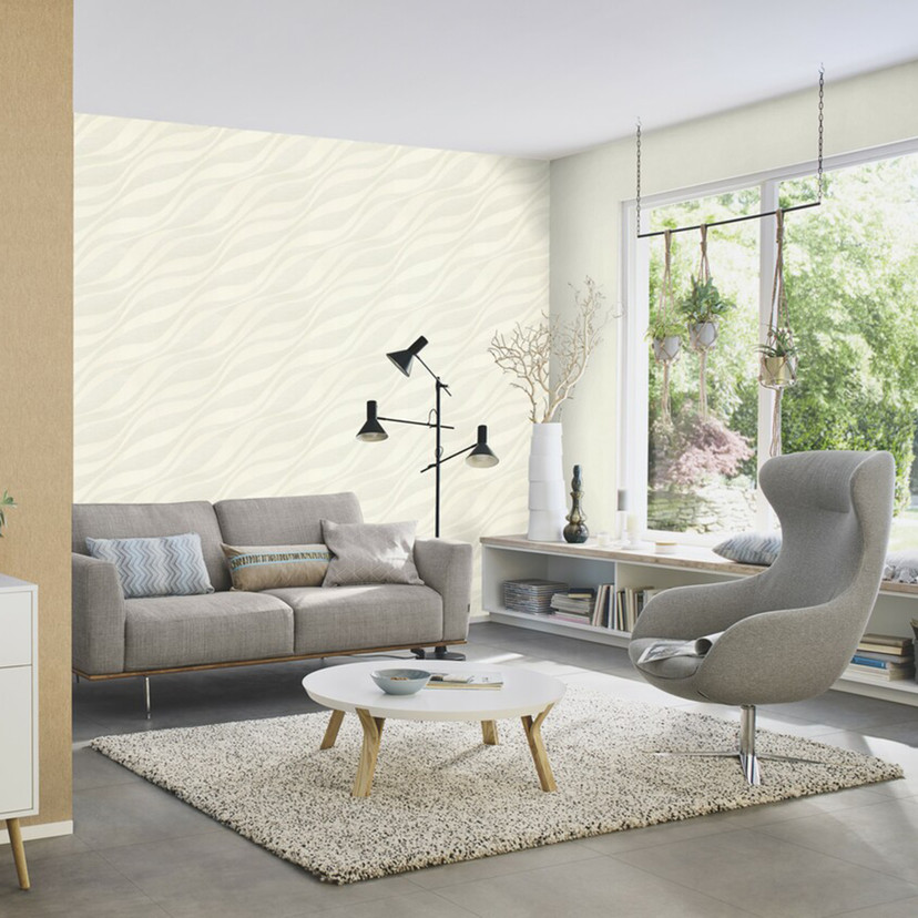 tapet, non-woven tapet Sky Lounge guld