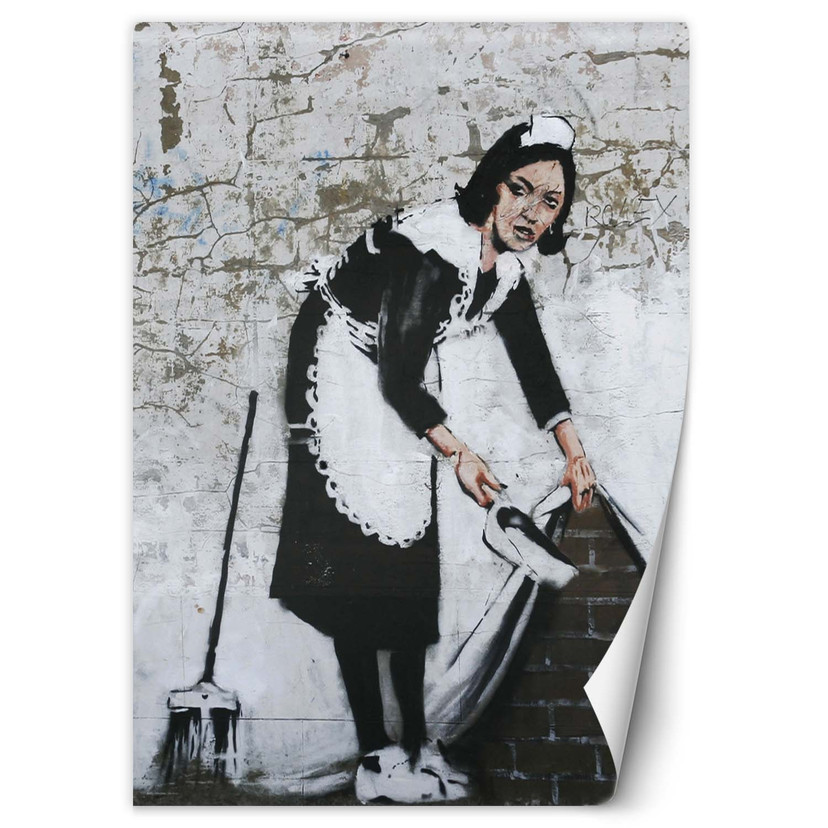 Fototapete, Banksy Maid Street Art