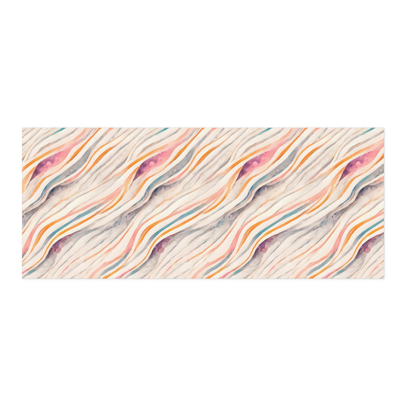 Revêtement pour cuisine autocollant Vagues abstraites colorées - Treechild