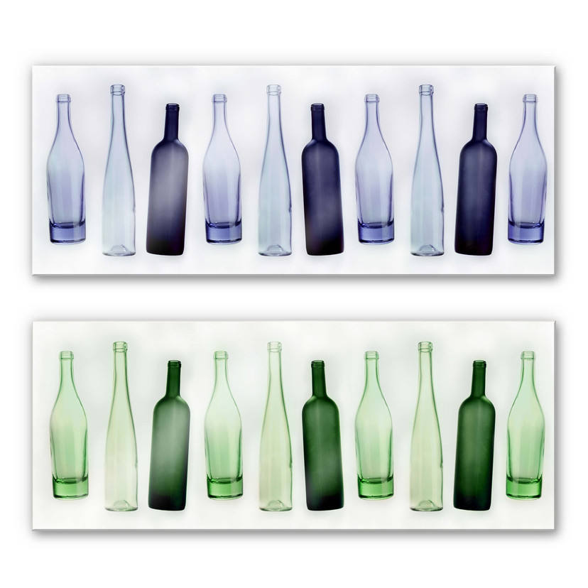 Stænkplade - Bottles - Panorama