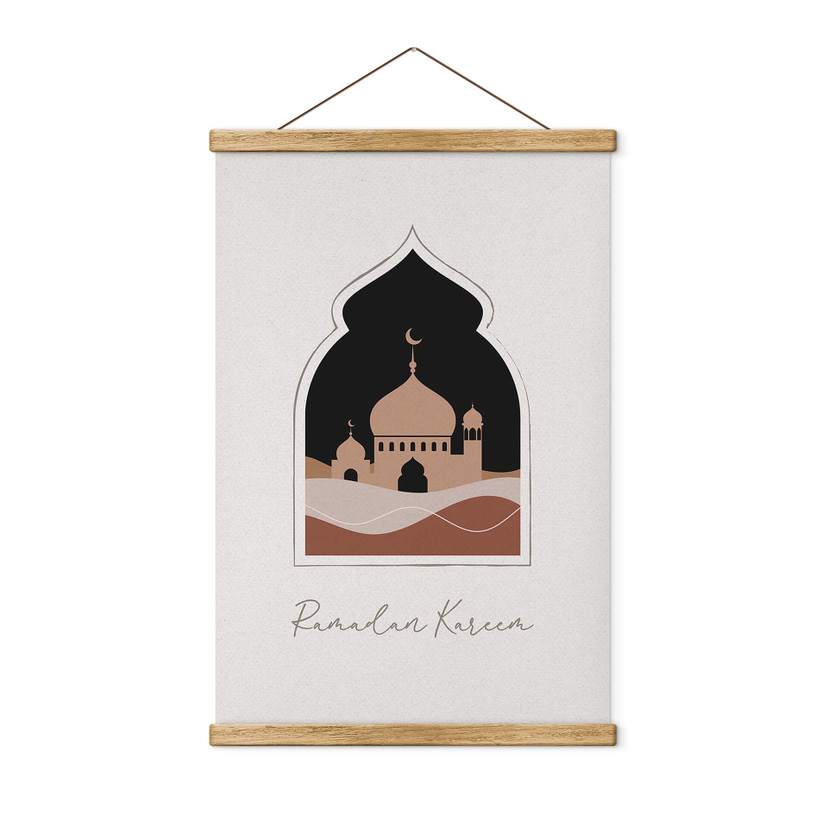 Obraz tkaniny Meczet Ramadan Kareem