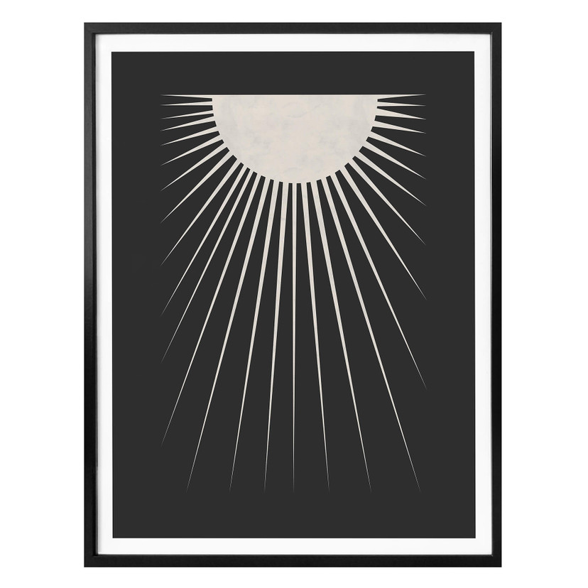 Plakat Orara Studio - Minimalistyczny księżyc