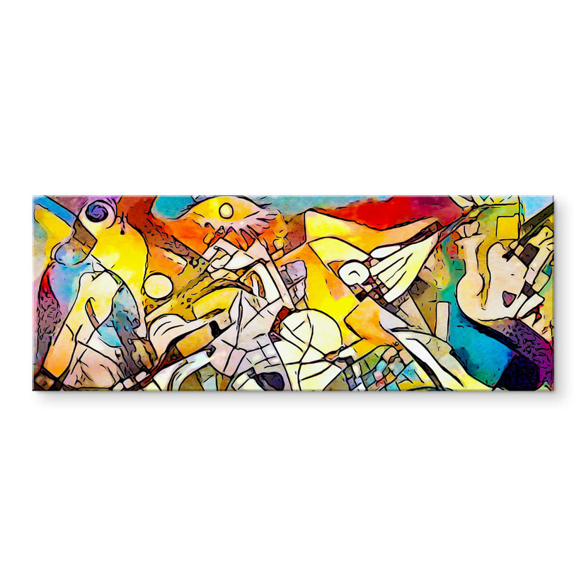 Akrylbillede Zamart - Hyldest til Picasso - Kaos - Panorama