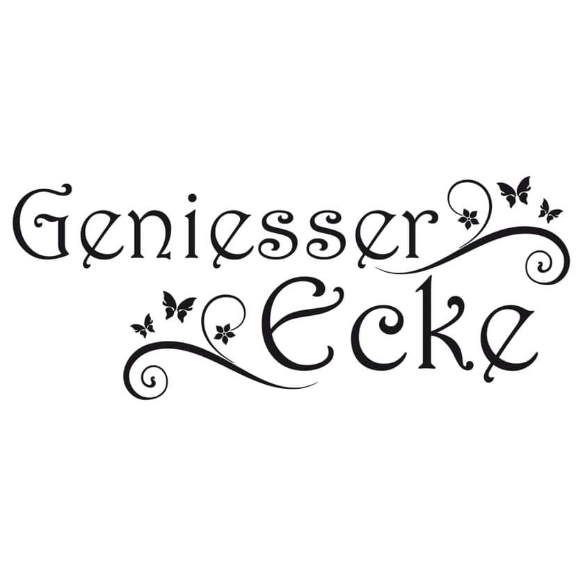 Wandtattoo Geniesser Ecke