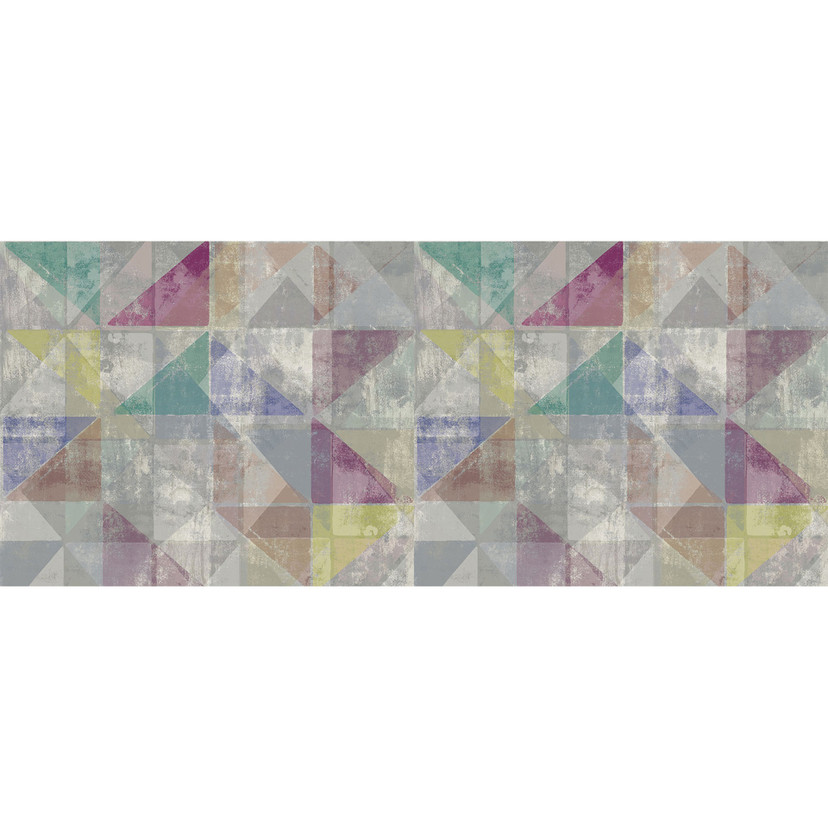 Architects Paper Papier peint photo Atelier 47 Used Triangle turquoise, violet