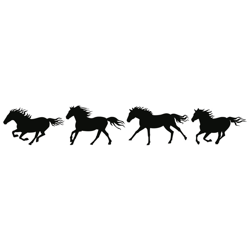 Wallsticker - Heste-sæt