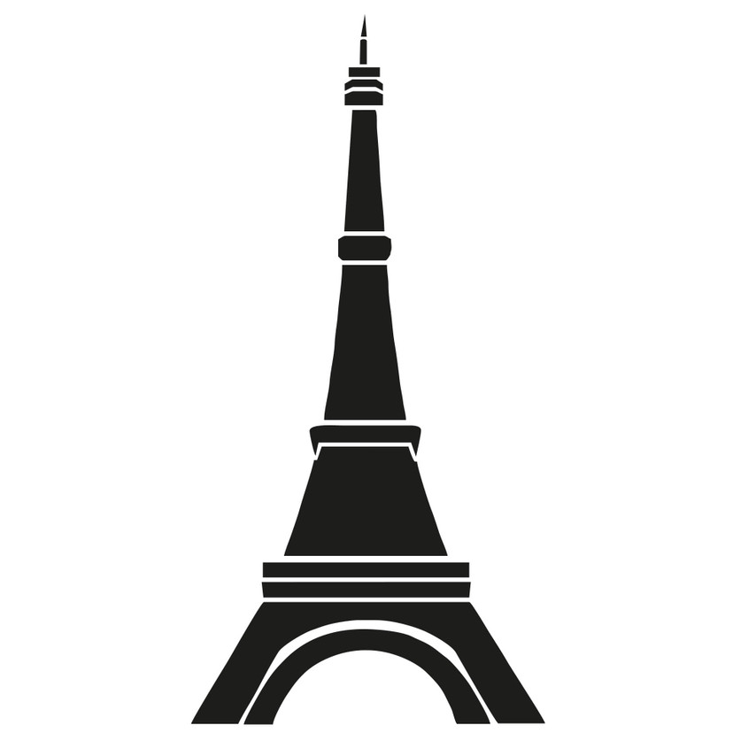 Wallsticker - Eiffeltårnet