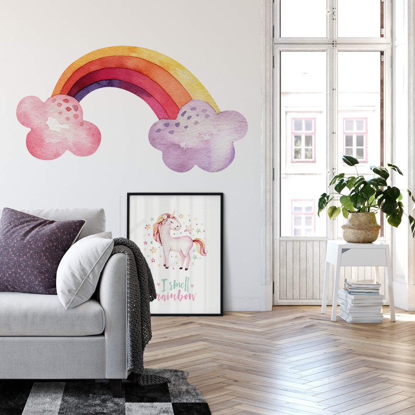 Muursticker Kvilis - Regenboog