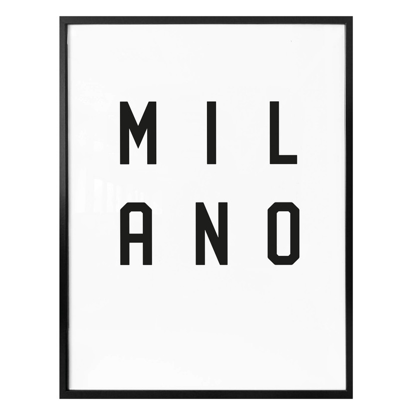 Plakat - Typografia Milano
