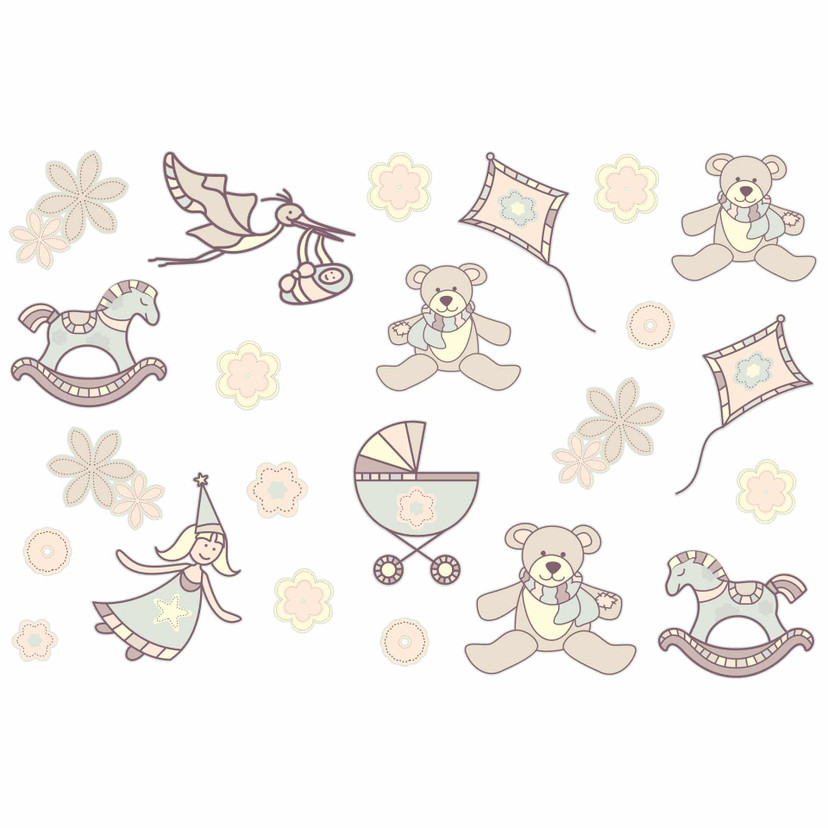 Wallsticker Legeland